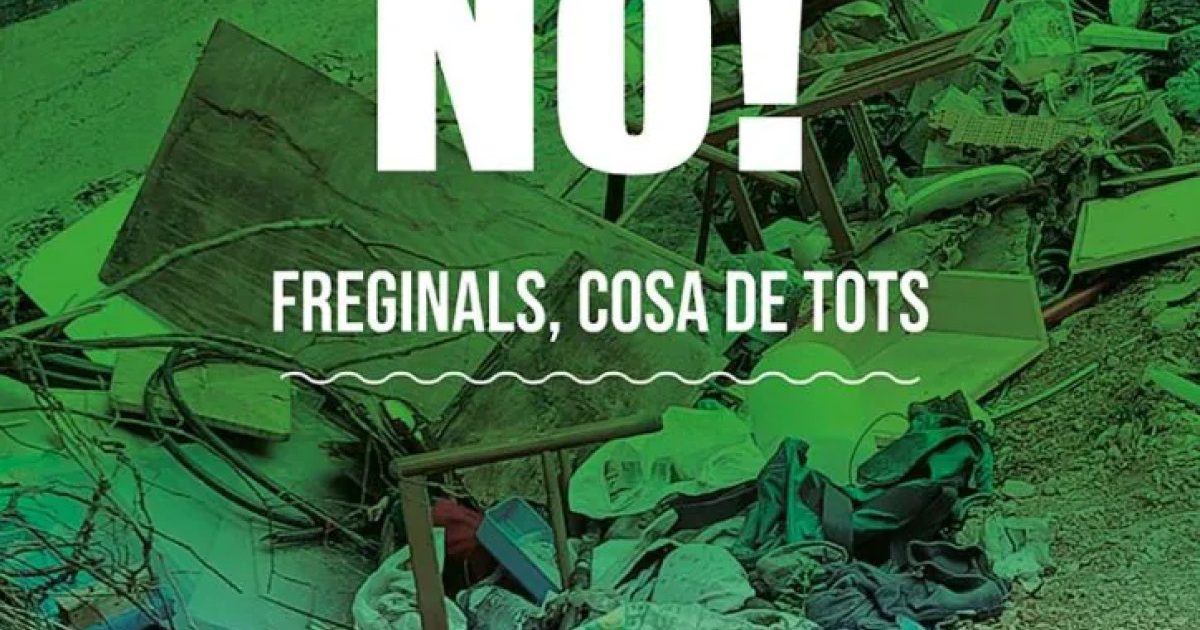 El consistori alerta que dipositar residus a la natura és una pràctica incívica que comporta conseqüències greus per al medi ambient i la salut pública.