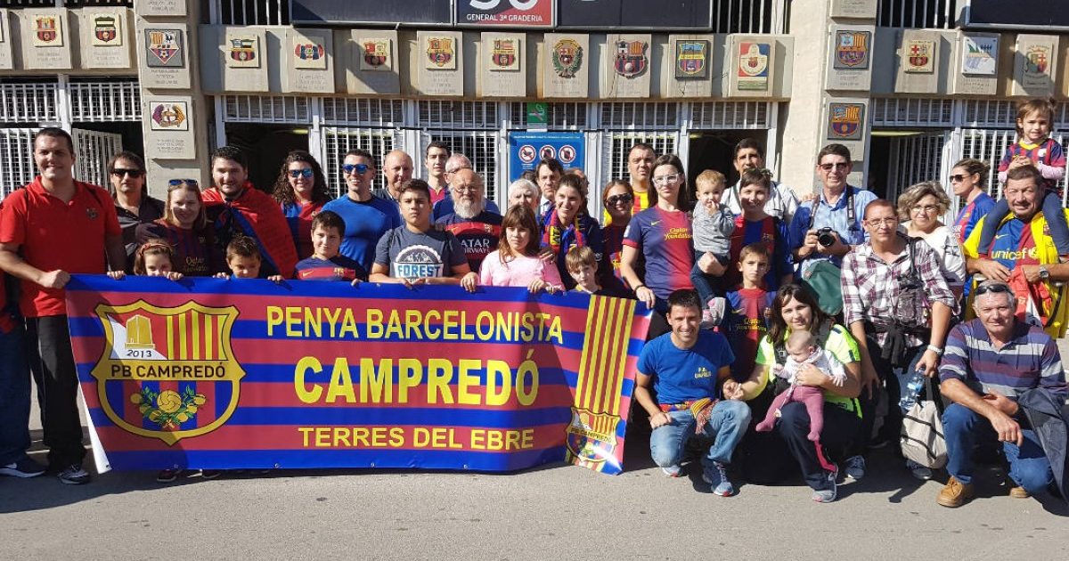 La Penya Barcelonista Campredó organitza un partit de veterans el 19 d'abril entre la Unió Esportiva Campredó i l'Agrupació Barça Jugadors
