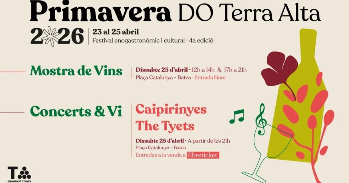 Rosa Caballé, presidenta del Consell Regulador de la DO Terra Alta, va afirmar: "Esta és la quarta edició. Farem la gala al Poble Vell de Corbera i allí s'entregaran els guardons als millors premis dels millors vins, una selecció dels millors vins en vàries categories."